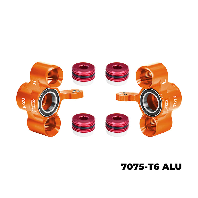 GPM RACING,ARRMA-KRATON NOTORIOUS OUTCAST ALUMINUM FRONT KNUCKLE ARMS MAK021