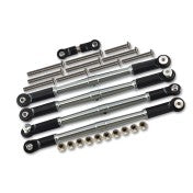GPM RACING,ARRMA-KRATON OUTCAST TALION NOTORIOUS Alloy 6061 Front Steering Links & Rear Camber Links & Servo Link Set MAK160