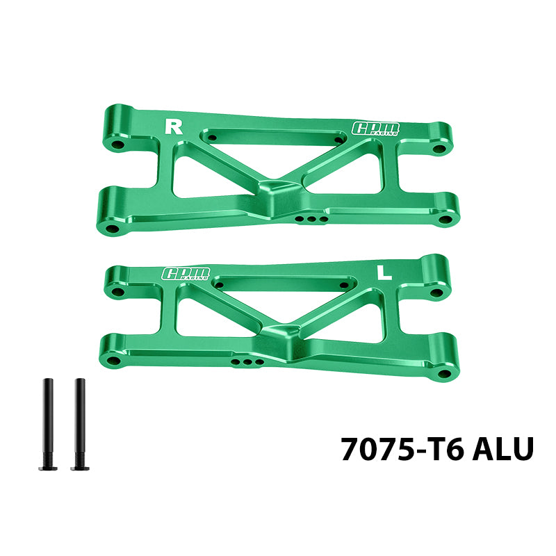 GPM RACING,ARRMA-MINI KRATON 7075-T6 ALLOY REAR LOWER SUSPENSION ARMS MAKM056