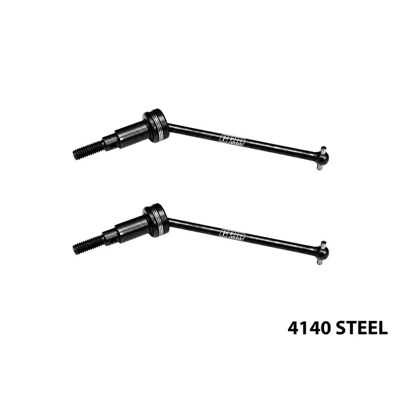 GPM RACING,ARRMA-MINI KRATON 4140 STEEL FRONT/REAR CVD DRIVE SHAFTS 71MM MAKM071F/RS