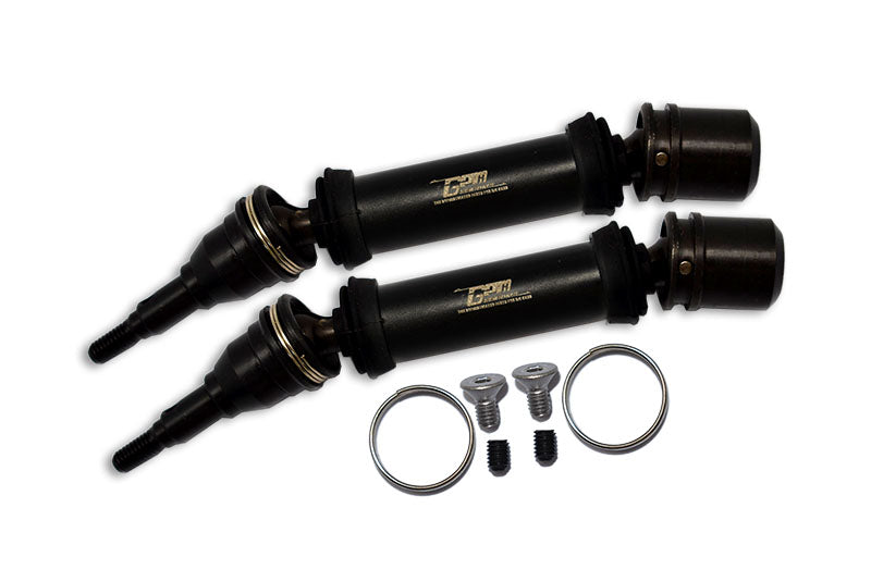 GPM RACING,ARRMA-VENDETTA INFRACTION 223S DSC 4X4 RTR Brushless All-Road Street Bash CARBON STEEL FRONT/REAR CVD DRIVE SHAFT -12PC SET MAVE098FRS