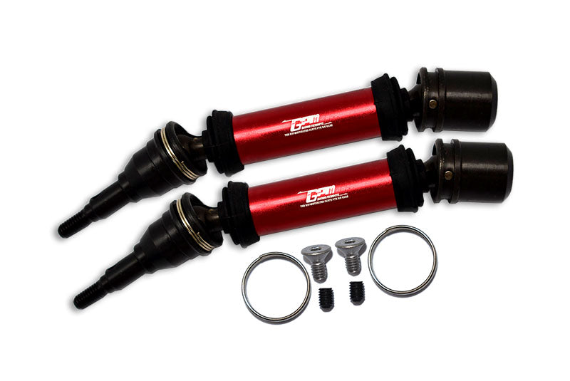 GPM RACING,ARRMA-VENDETTA INFRACTION 223S DSC 4X4 RTR Brushless All-Road Street Bash CARBON STEEL FRONT/REAR CVD DRIVE SHAFT -12PC SET MAVE098FRS