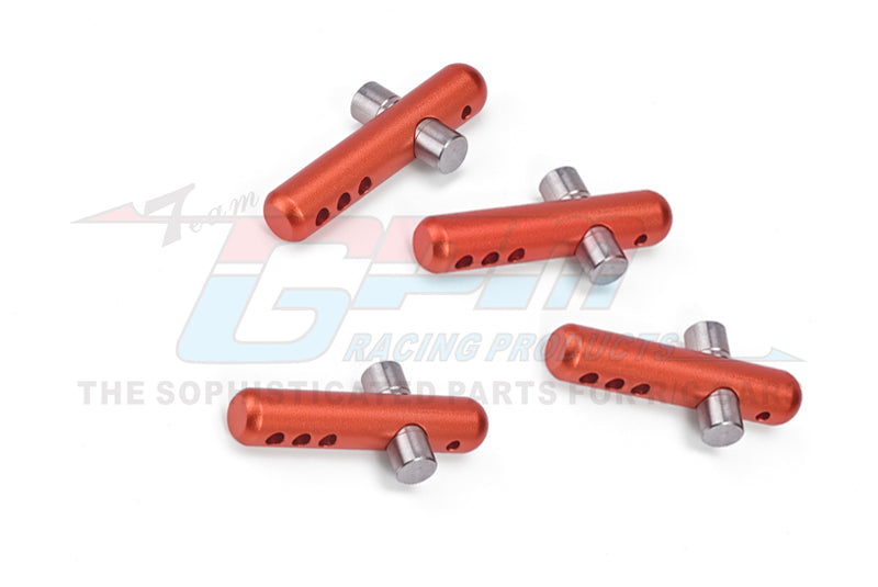 GPM RACING,ARRMA-VENDETTA INFRACTION ALUMINUM+STANLESS STEEL FRONT+REAR BODY POST MAVE201FR