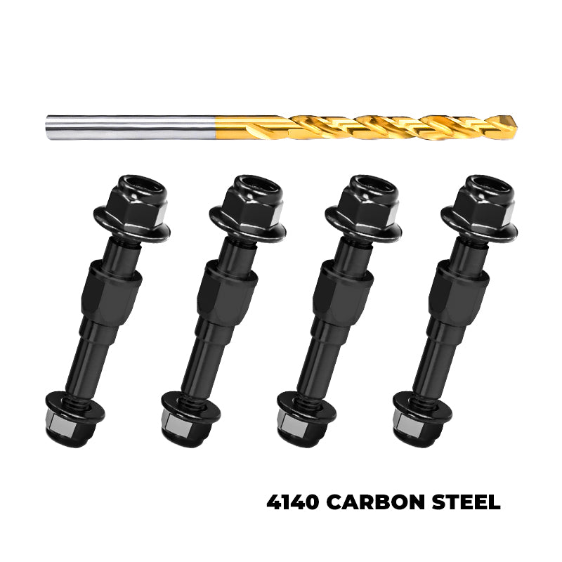 GPM RACING,ARRMA-KRATON 4140 CARBON STEEL SHOCK TOWER STAND OFF KIT MKV6005S