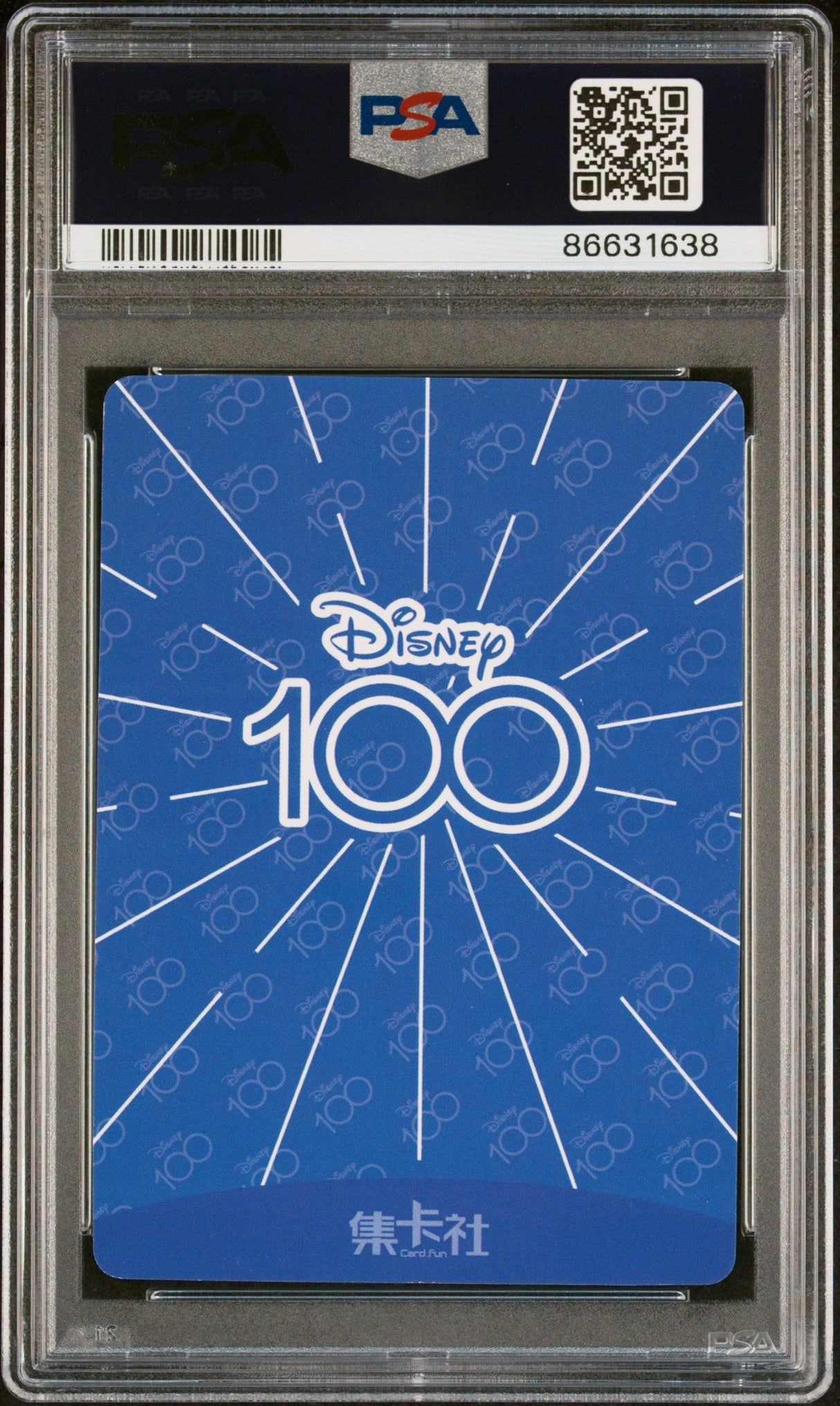 2023 CARD FUN DISNEY 100 JOYFUL BUZZ LIGHTYEAR SR68 PSA 10