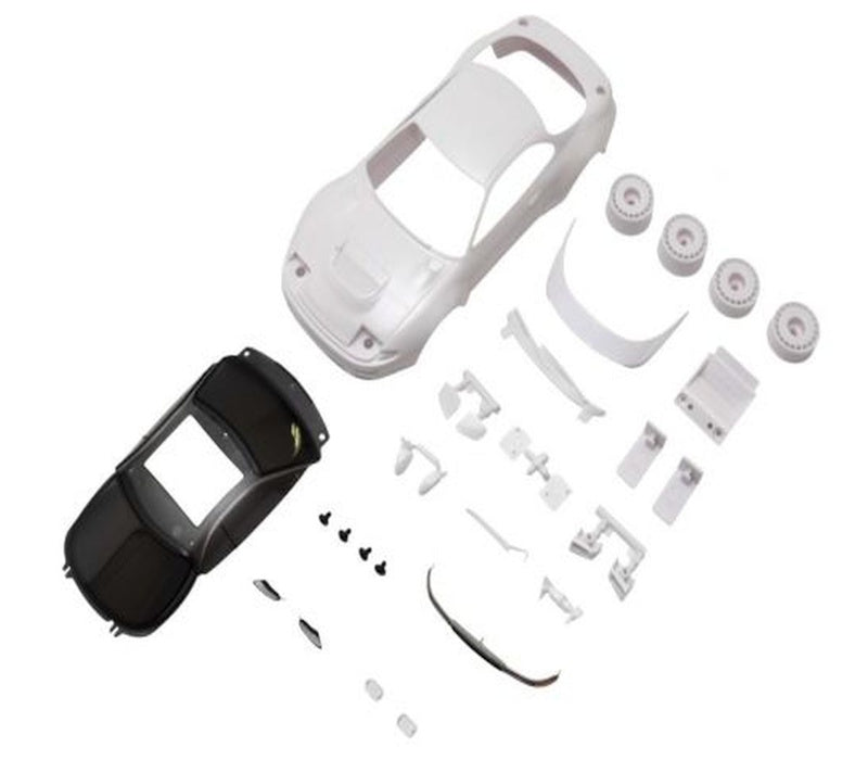 Kyosho MZN236 Toyota Celica GT-Four RC White Body Set w/Wheels Mini-Z AWD