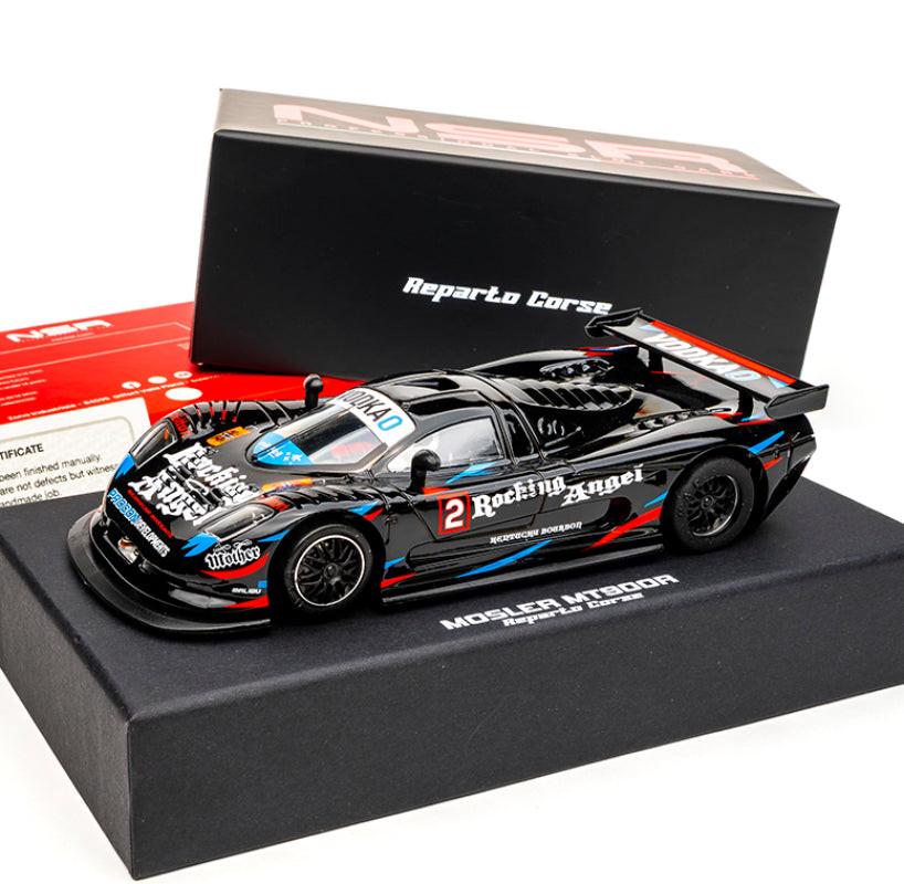NSR Mosler MT900R Rocking Angel REPARTO CORSE Wood Track 1/32 Slot Car