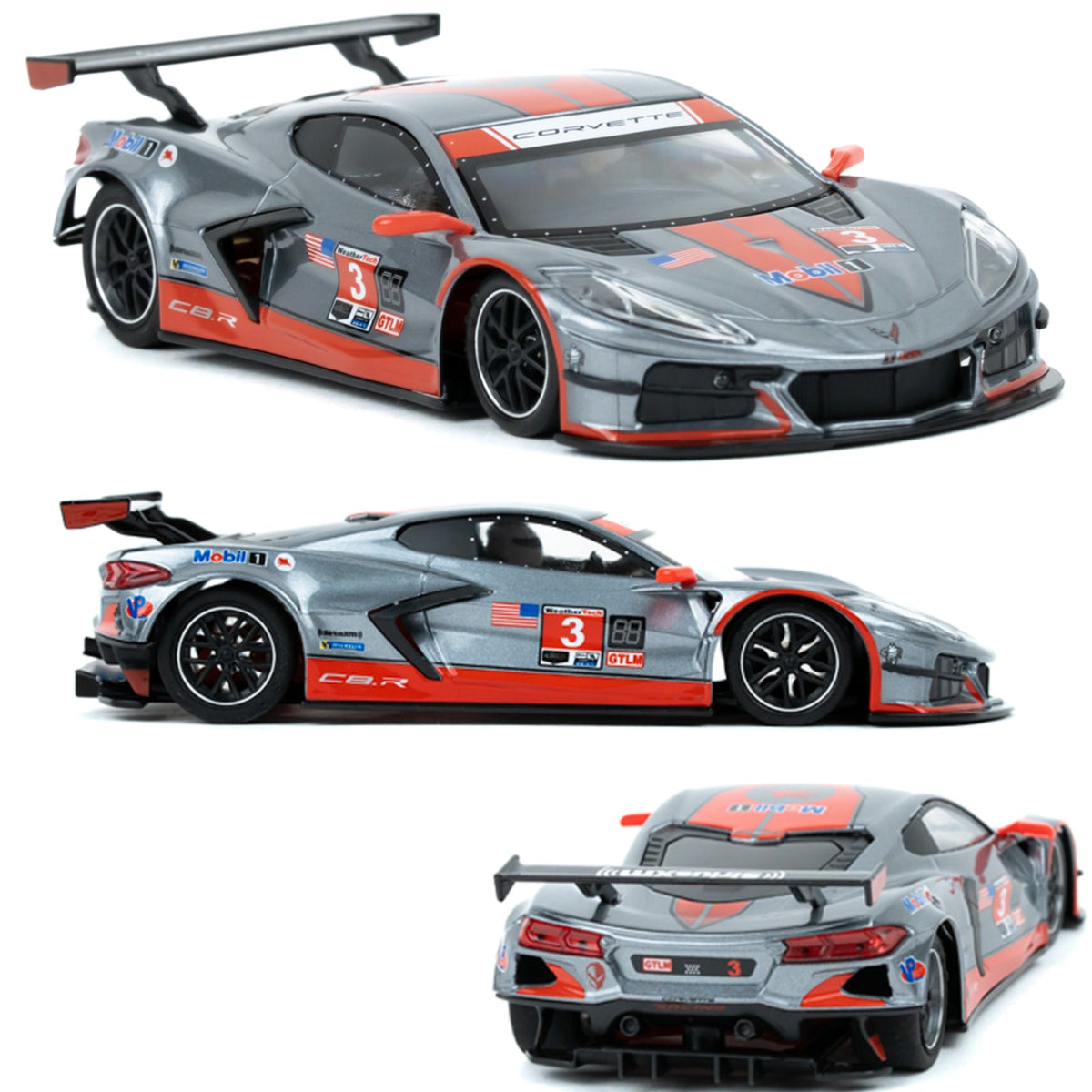 NSR Corvette C8R GTLM Sebring 12h 2021 Sidewinder 1/32 Slot Car 0622