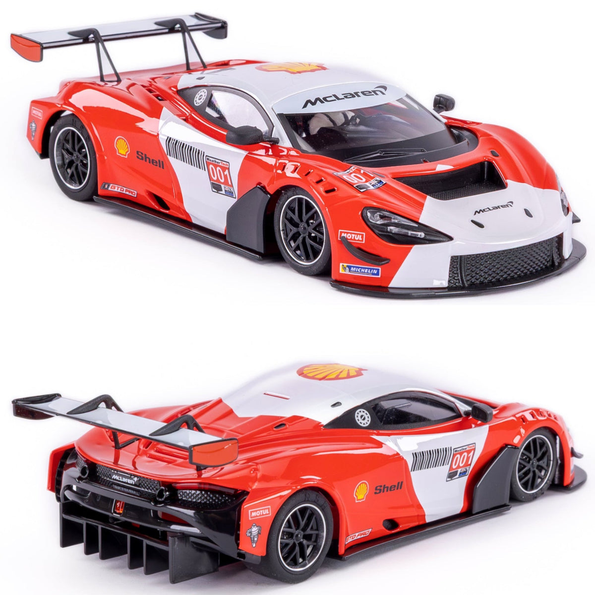 NSR McLaren 720S GT3 Marlboro Red 1/32 Slot Car Sidewinder 0632SW