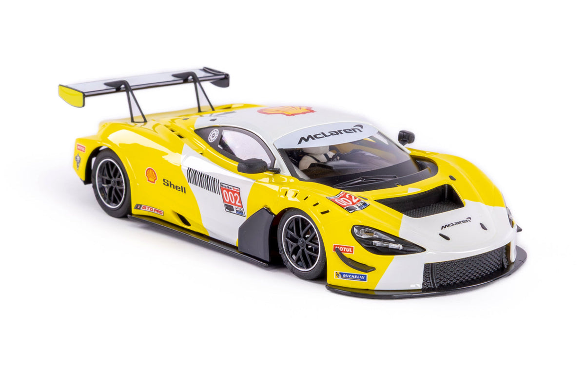 NSR McLaren 720S GT3 Marlboro Yellow 1/32 Slot Car 0633AW Anglewinder