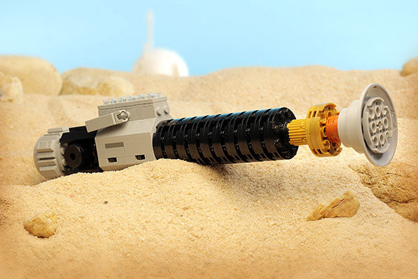 Obi-Wan Lightsaber w/ Stand made with LEGO parts