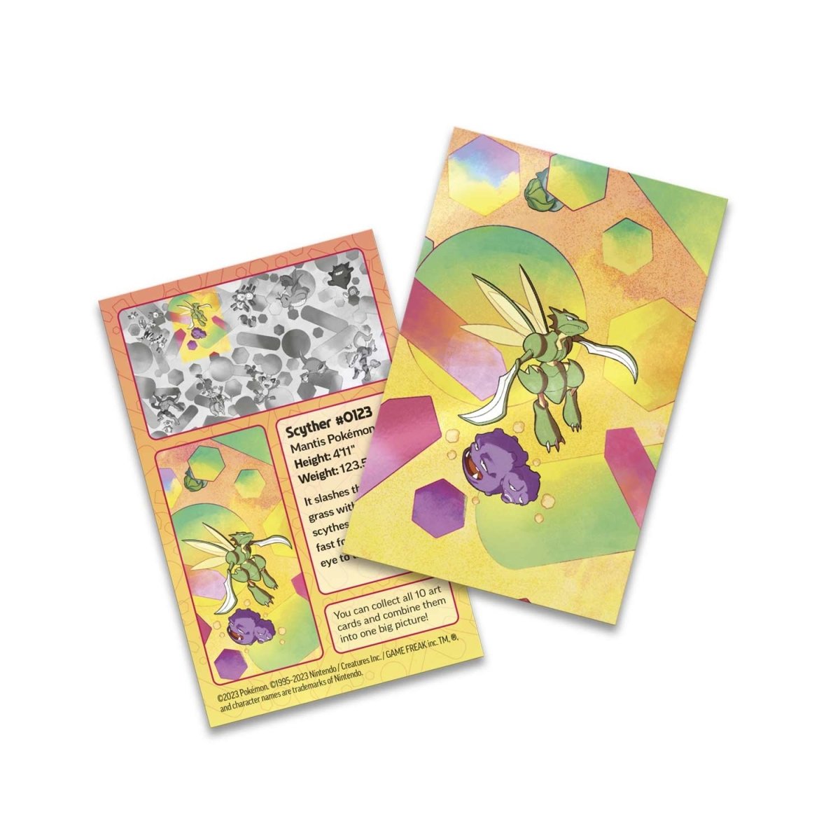 Pokémon TCG: Scarlet & Violet-151 Mini Tin (Scyther & Weezing)