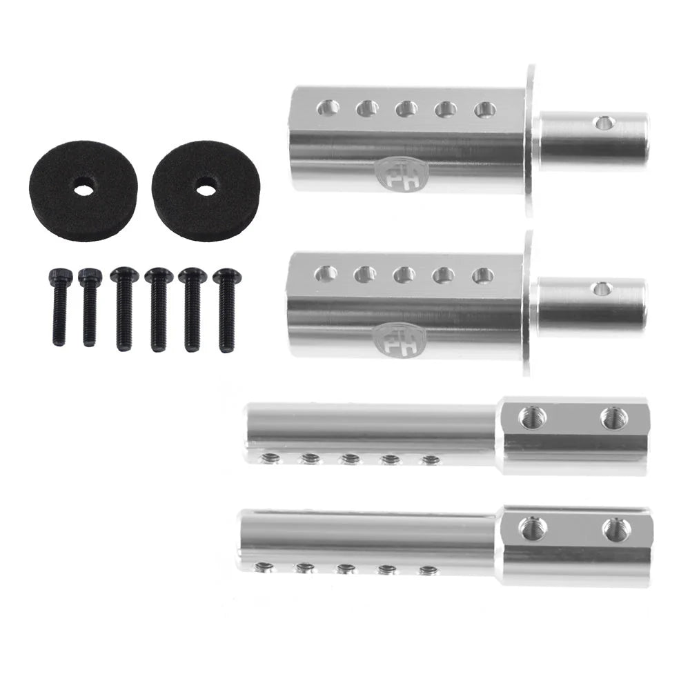 POWERHOBBY 6311 Aluminum Rear Body Mount Post Set Hobao VTE2