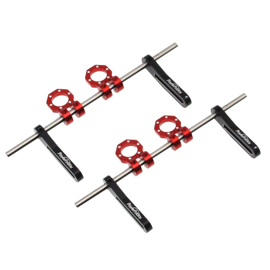 Powerhobby Aluminum Adjustable Front Rear Fairlead Bumpers 1/10 Rock Crawler
