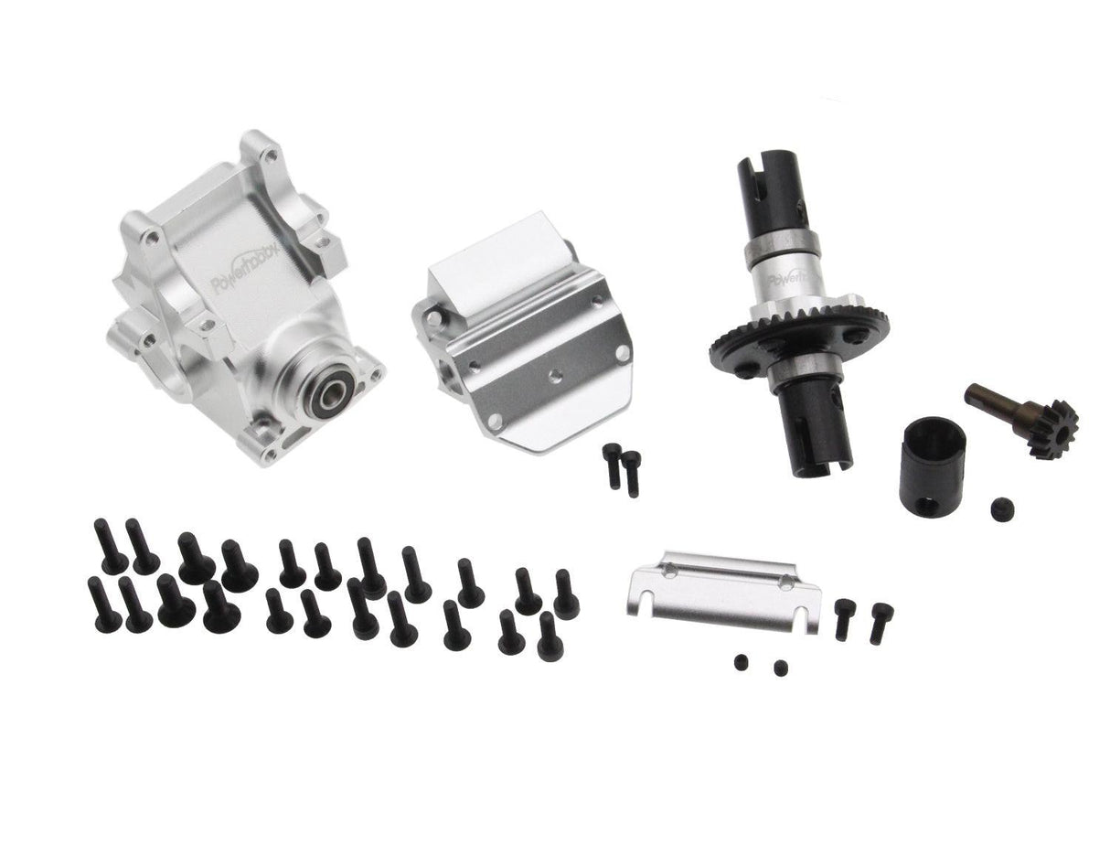 Powerhobby 42T Differential & 15T Main Gear W Aluminum Gearbox + Cover Arrma 6S