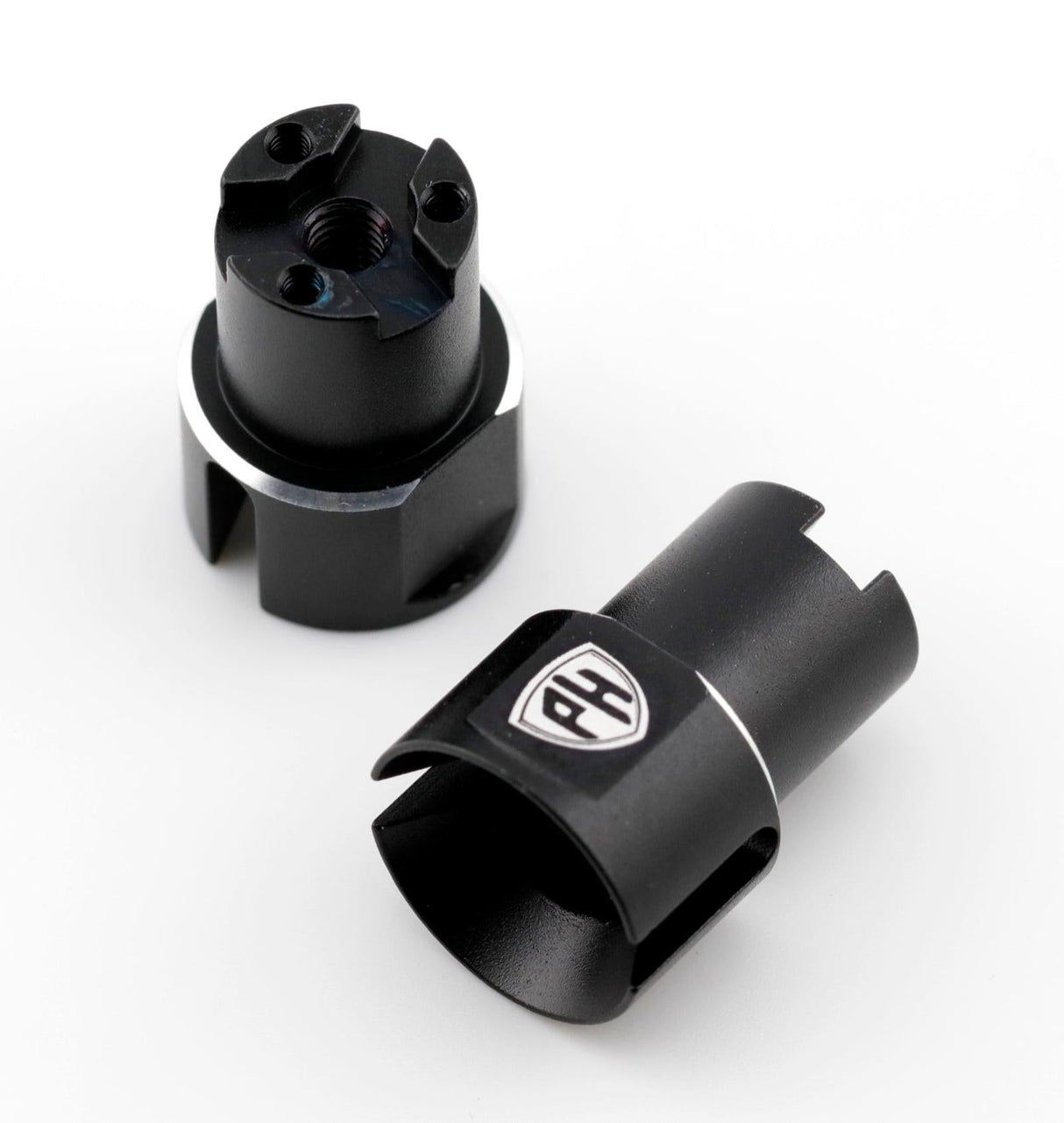 Powerhobby Aluminum Rear Wheel Shaft Black Kyosho Fazer MK2