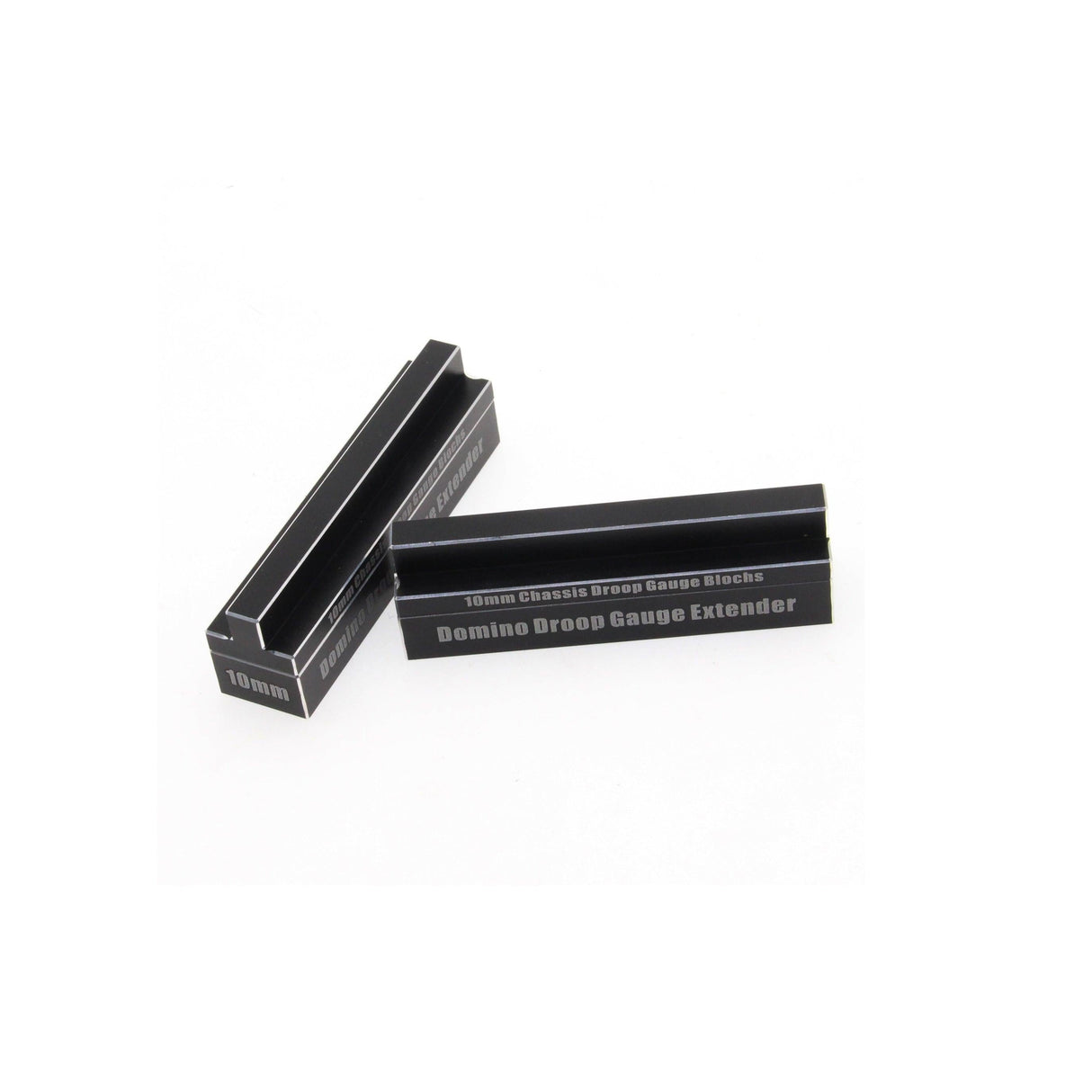 Powerhobby Domino Droop Gauge & Extender 10MM Chasis Droop Gauge Blocks for 1/8 and 1/10 Car