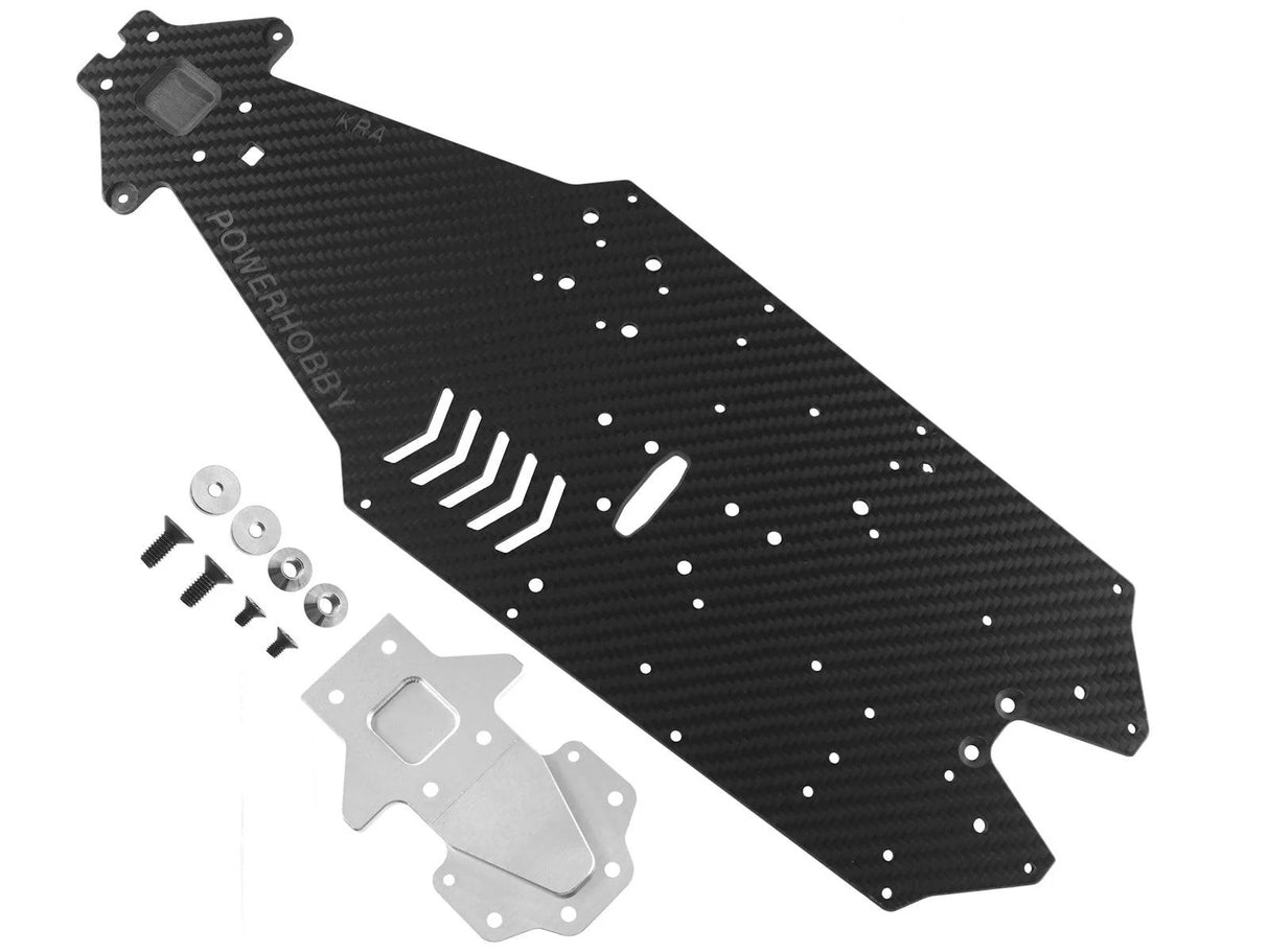 Powerhobby PHB7351 Arrma 6S Kraton Carbon Fiber AERO Chassis
