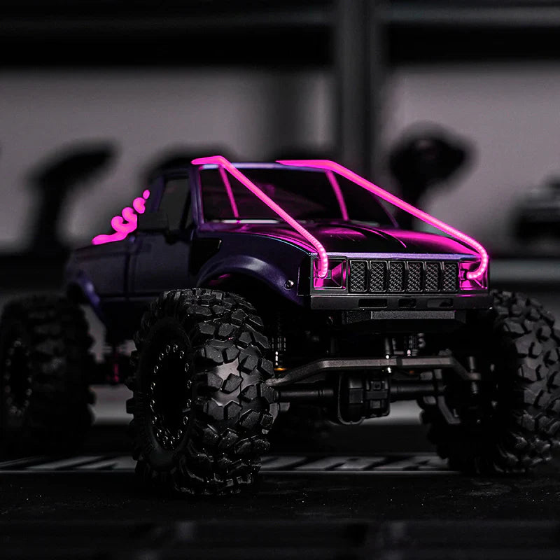 Powerhobby Flexible Cuttable LED Strip Lights 1/24 1/28 SCX24 ( Purple )