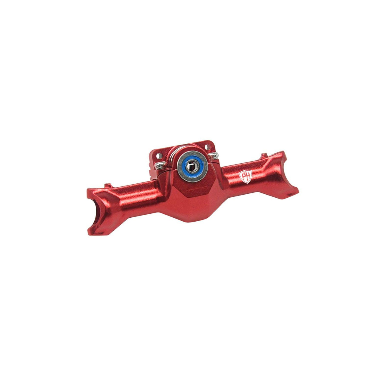 Powerhobby Aluminum Front Axle w Cover Red Axial SCX30