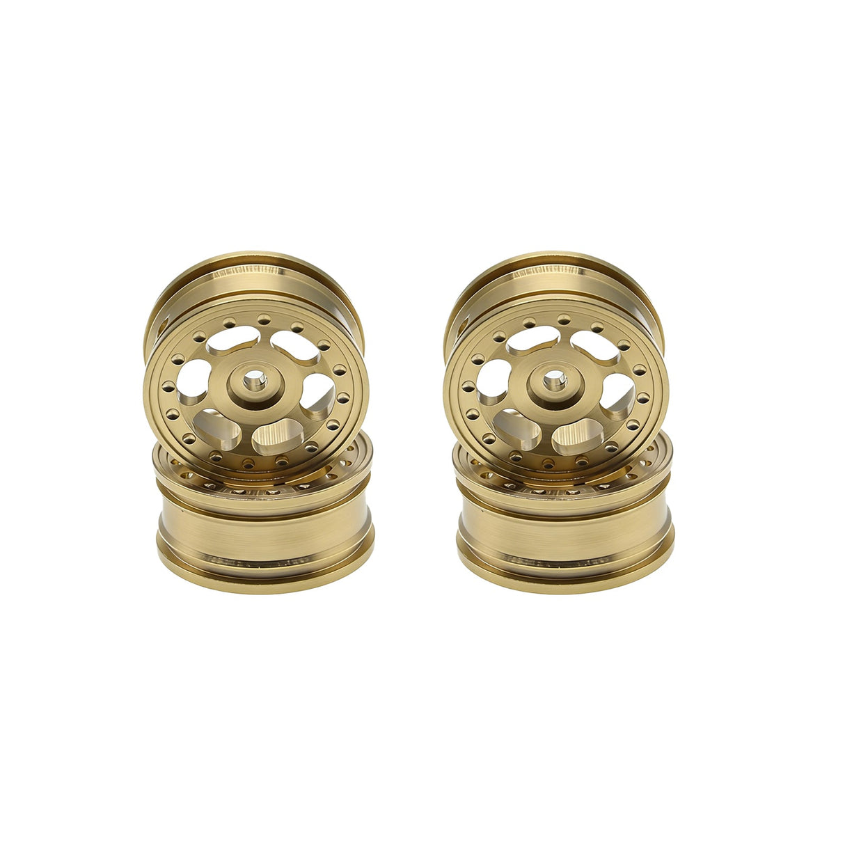 Powerhobby Brass Wheels 6-Slot(4) Axial SCX30