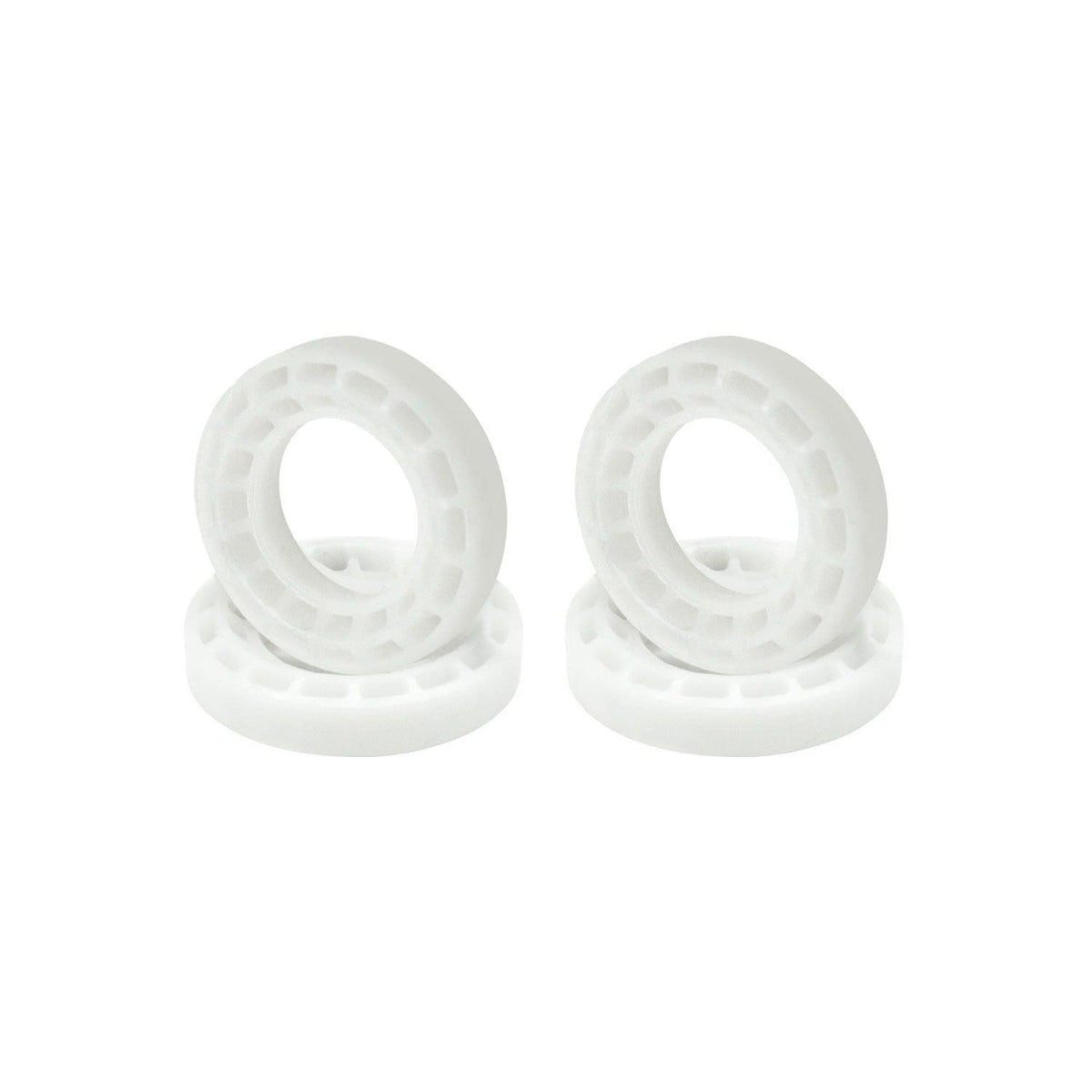 Axial SCX30 39mm Tires with Silicon Insert (4) White