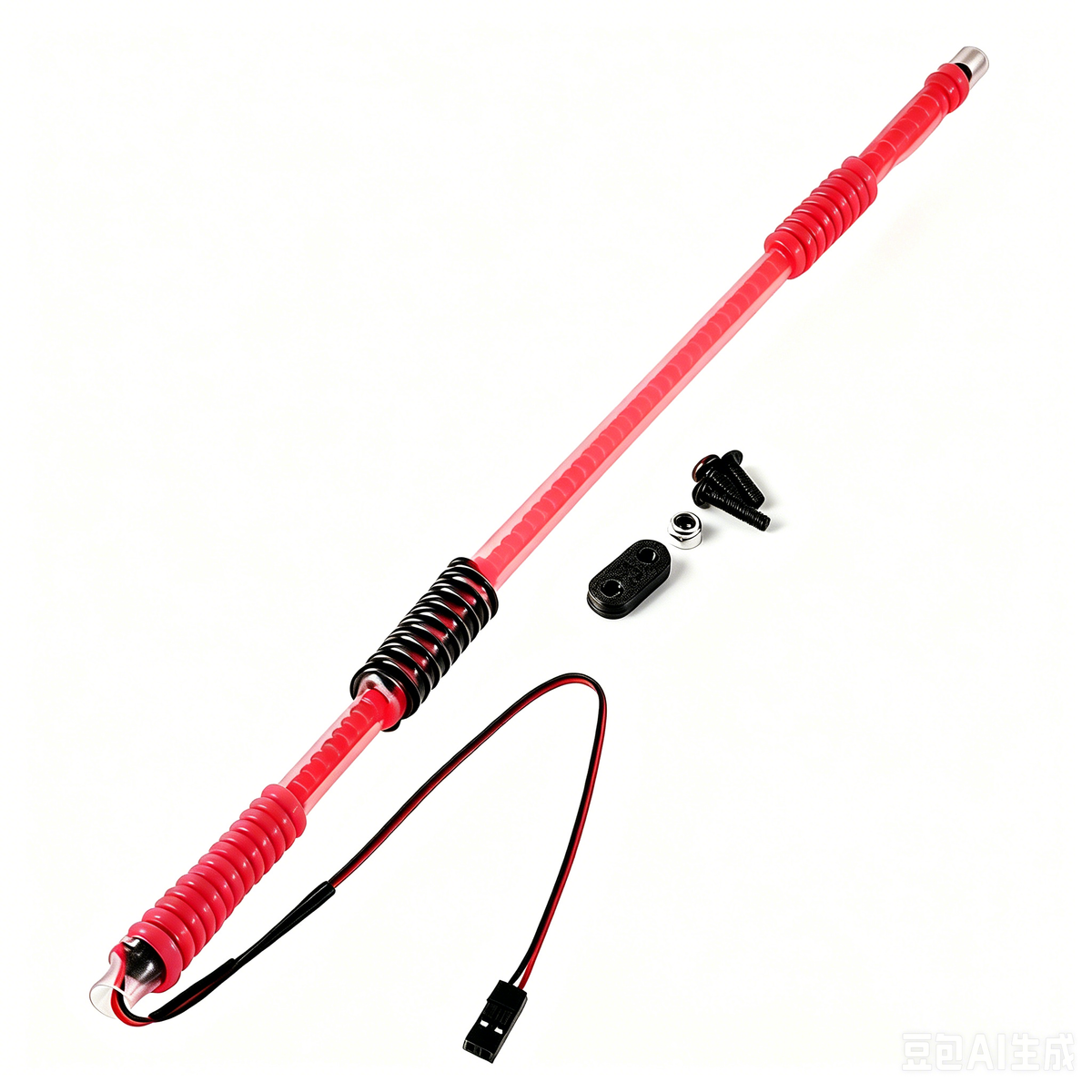 Powerhobby 11" Red LED Flexible Light Whip