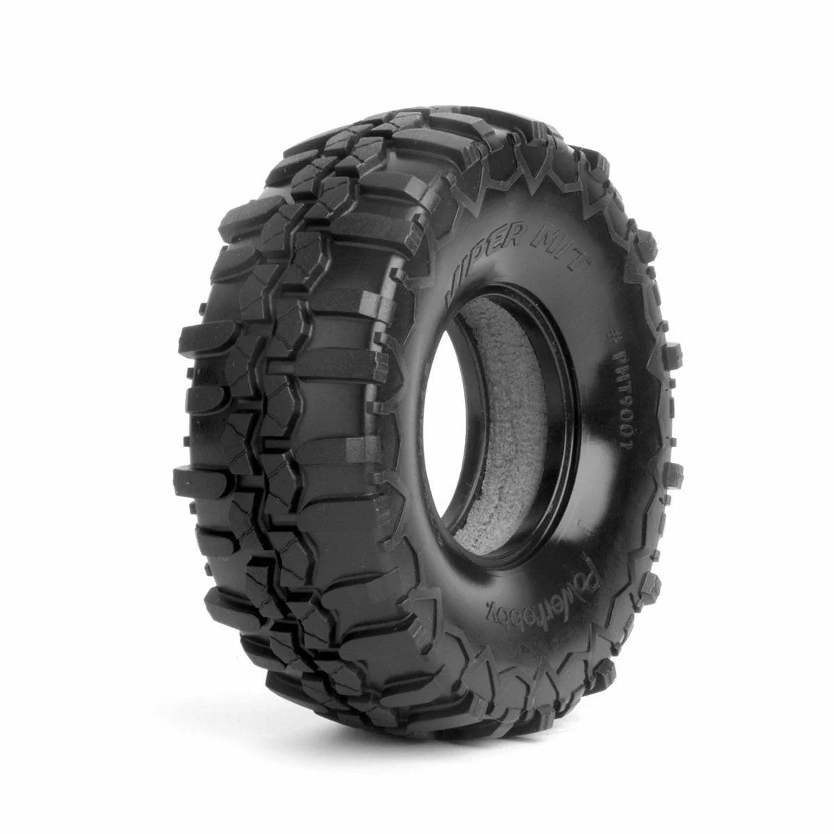 Powerhobby PHT9001 1.9" Viper MIT Ultra Soft 1/10 Rock Crawler Tires w Dual Stage Foams (2)