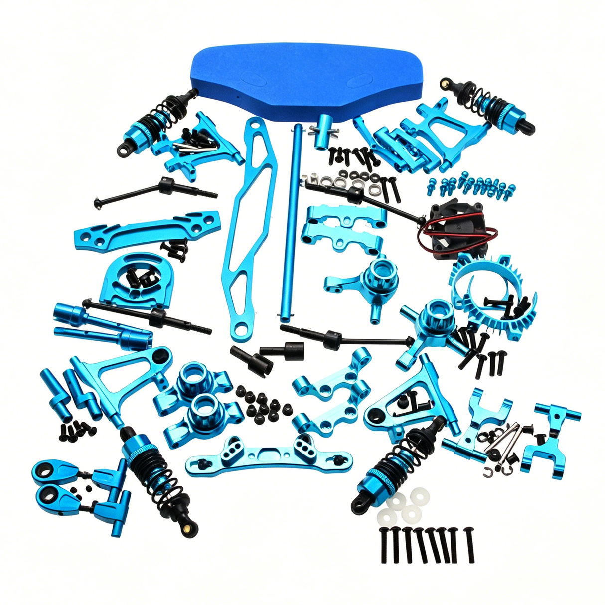Powerhobby Tamiya TT-02 Aluminum Upgrade Kit TT02 -Blue