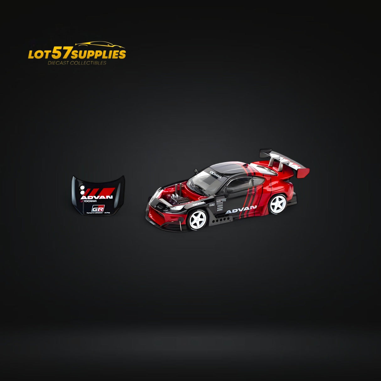 (Pre-Order) PopRace PANDEM GR86 - ADVAN 1:64