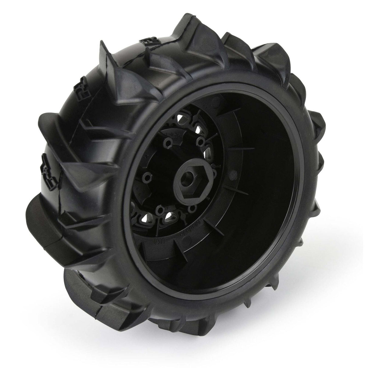 PROLINE 10185-10 1/10 Dumont Front/Rear 2.2"/3.0" SC Mounted 12mm Black Raid (2)