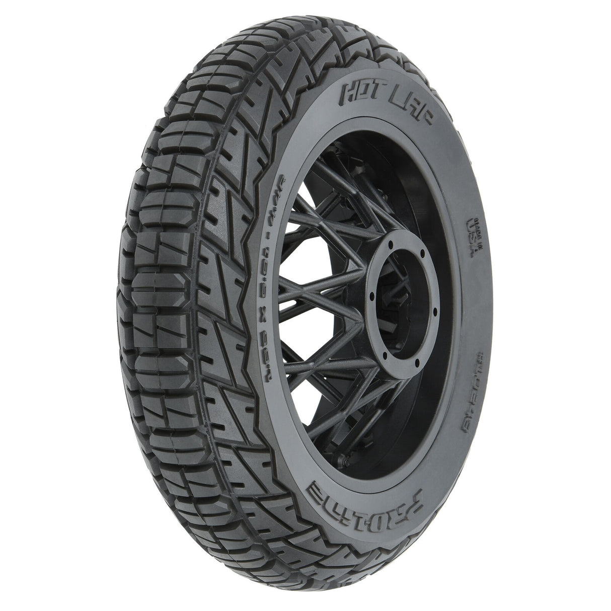 PROLINE 1/4 Hot Lap MX S3 Rear Tire MTD Black Supermoto Wheel: Promoto-MX