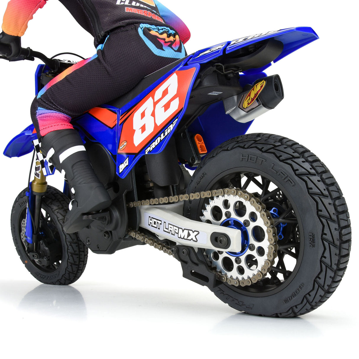 PROLINE 1/4 Hot Lap MX S3 Rear Tire MTD Black Supermoto Wheel: Promoto-MX