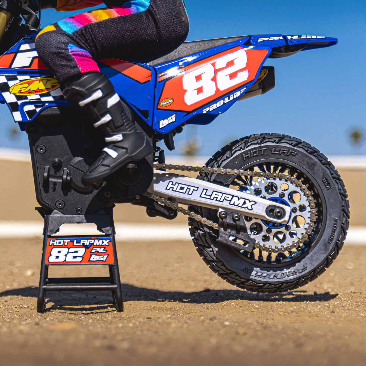 PROLINE 1/4 Hot Lap MX S3 Rear Tire MTD Black Supermoto Wheel: Promoto-MX