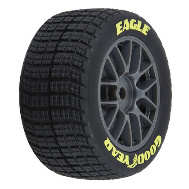 Pro-Line Losi NASCAR 1/12 Goodyear Eagle Pre-Mounted Dirt Tires (4) Medium