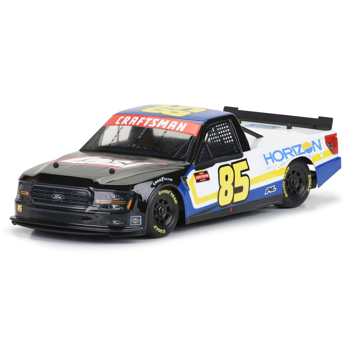 Proline PRO365400 1/12 Pre-Cut 2024 Ford F-150 Truck Clear Body: Losi NASCAR