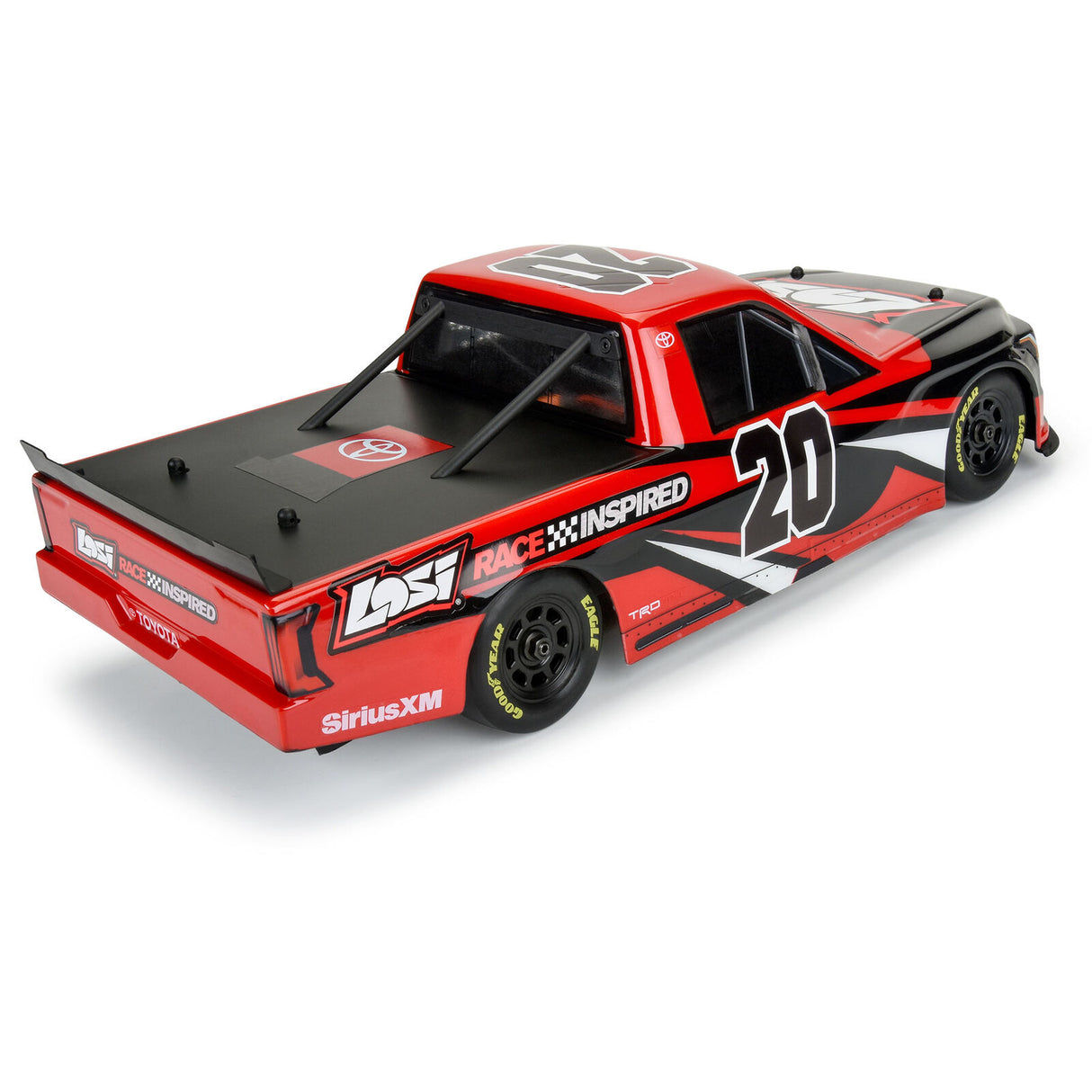 Proline PRO365500 1/12 Pre-Cut 2024 Toyota Tundra Truck Clear Body: Losi NASCAR