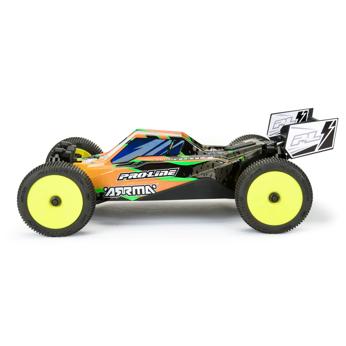 Pro-line Racing PRO367120 Limited Edition 1/14 Pre-Cut/Pre-Painted Axis Tribe (Yellow/Black) Body: Typhon GROM