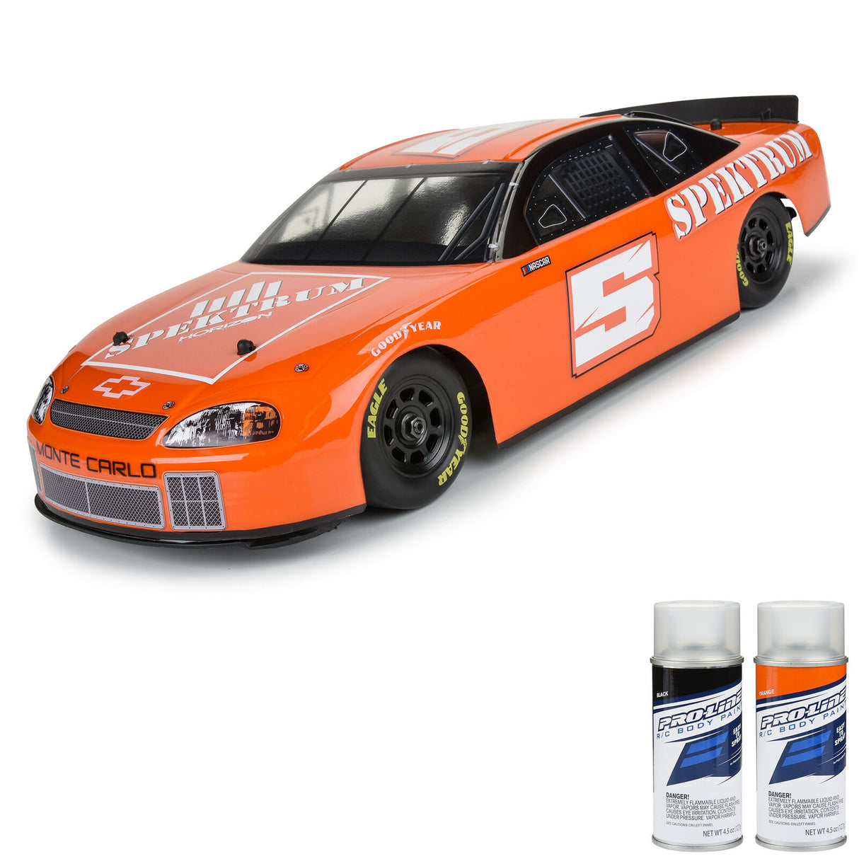 Proline PRO371317 1/12 Pre-Cut 1996 Chevy Monte Carlo Clear Body: Losi NASCAR