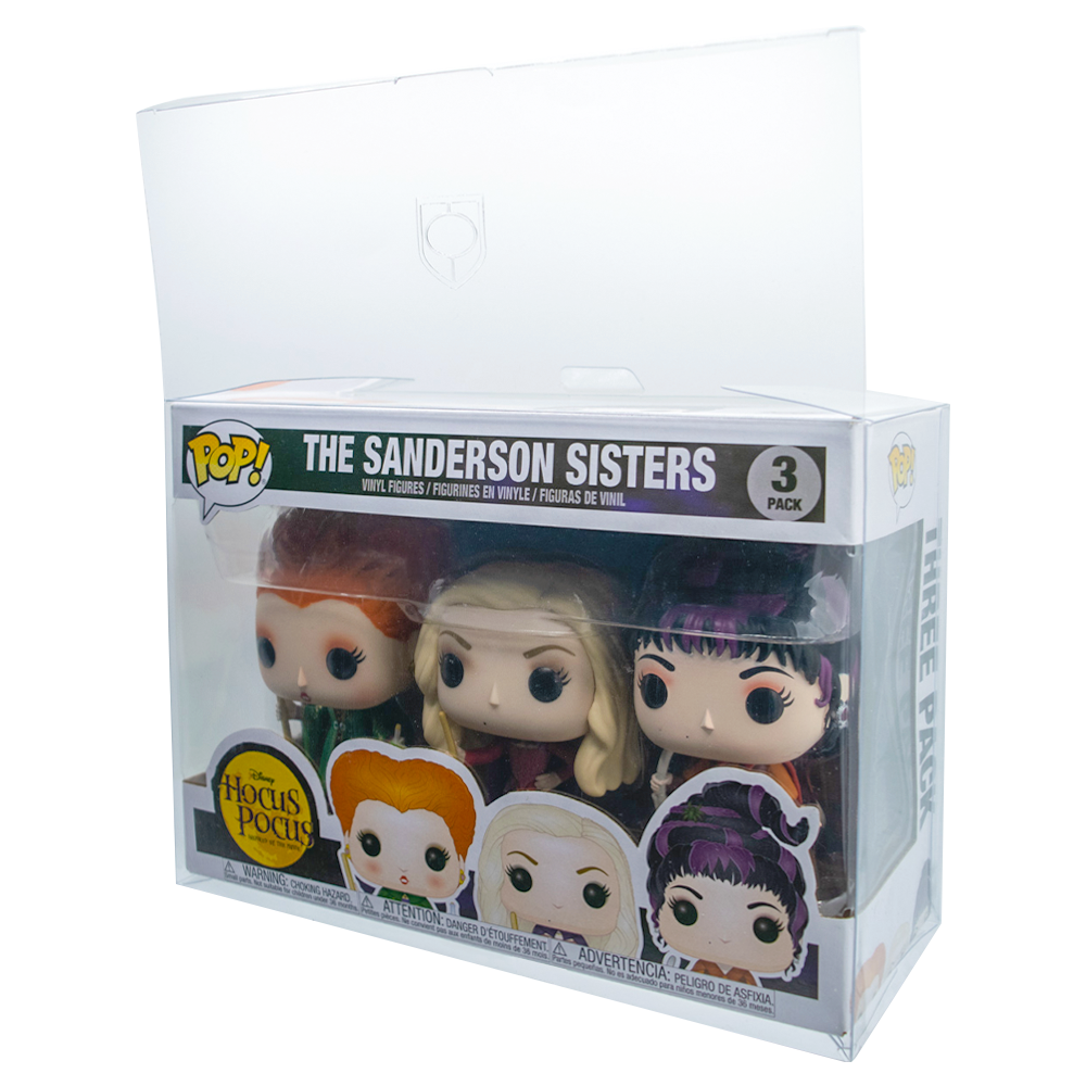 3-Pack New Style Funko Pop! PopShield Protectors