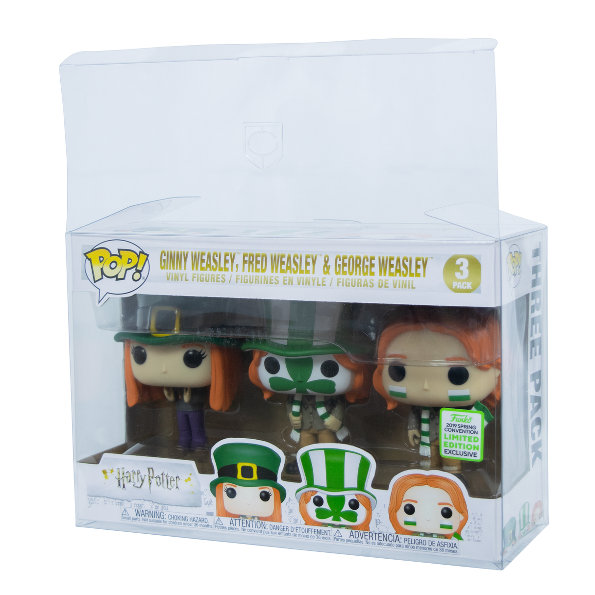 3-Pack Weasley Quidditch Funko Pop! PopShield Protectors