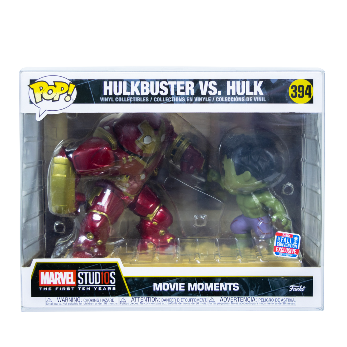 Hulk vs Hulkbuster Moments Funko Pop! PopShield Protectors