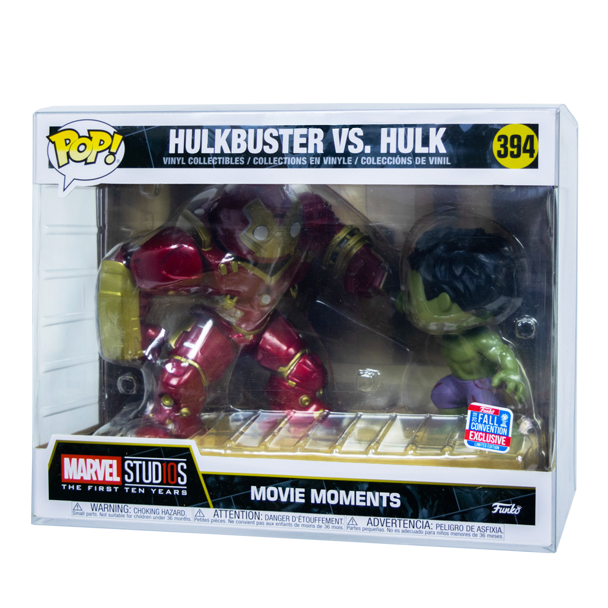 Hulk vs Hulkbuster Moments Funko Pop! PopShield Protectors