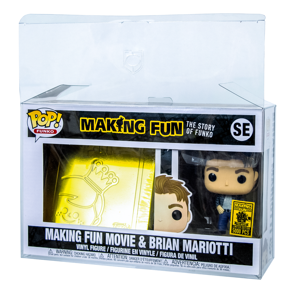 Brian Mariotti Making Fun Funko Pop! PopShield Protectors