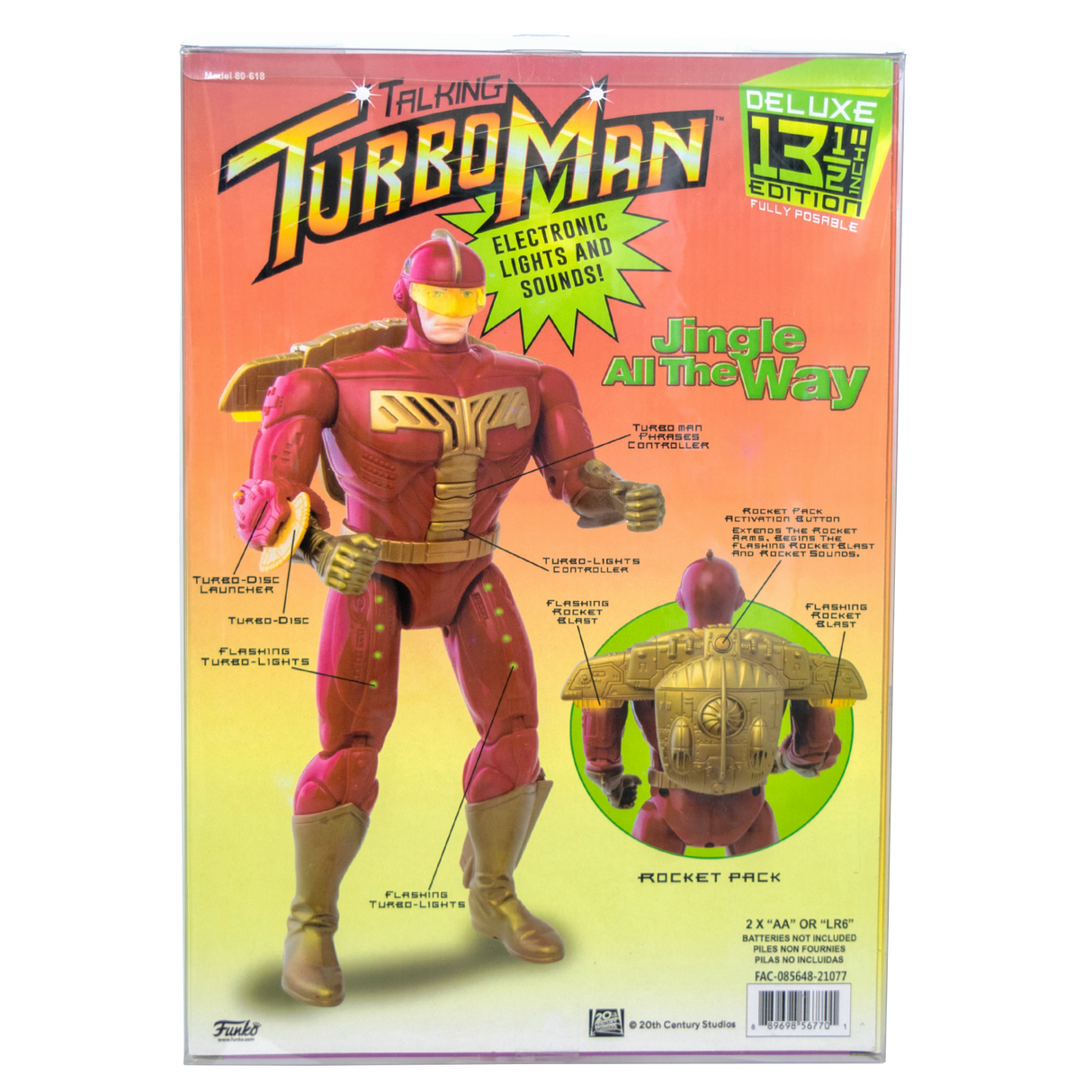 Turboman Funko PopShield Protectors
