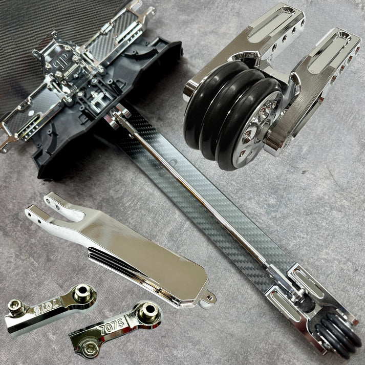 Perfect Pass RC Wheelie Bar for ARRMA 1/7 Limitless, Infraction, Felony Drag Racing