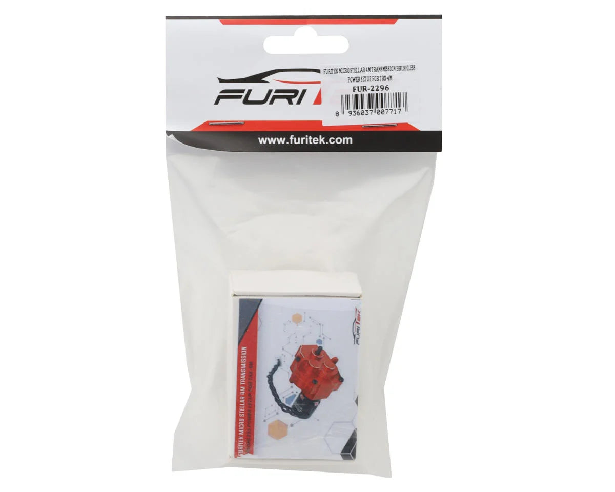 FURITEK FUR-2296 MICRO STELLAR 4M TRANSMISSION BRUSHLESS POWER SETUP FOR TRX-4M