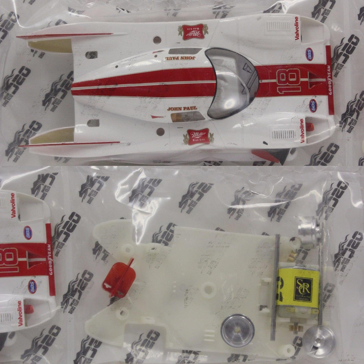 SRC Lola T600 IMSA LAGUNA SECA Miller Chrono Kit 1/32 Slot Car RC03010
