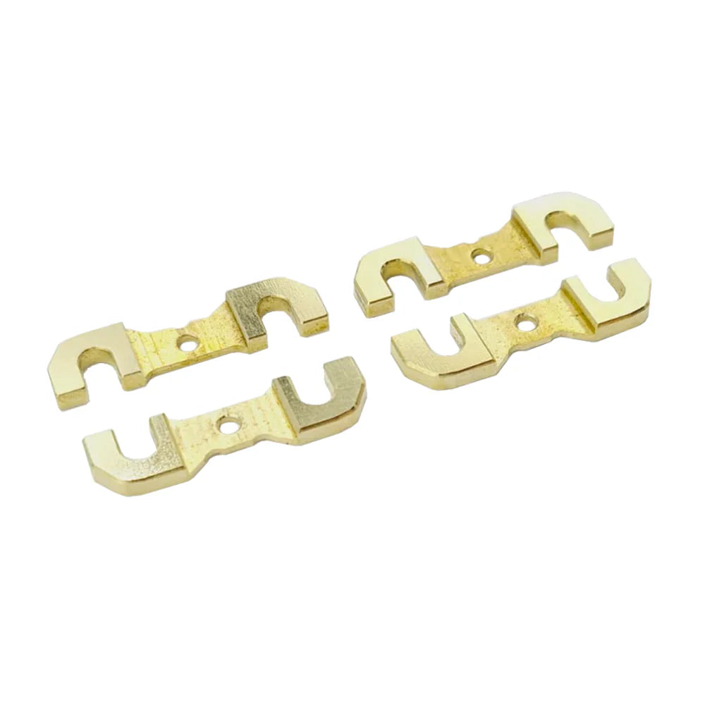 RC MAKER Brass Roll Center Shim Plate Set - XRAY X4 - Clearance Priced!