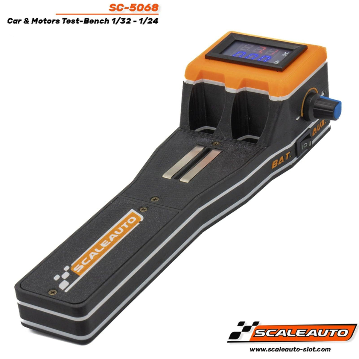 Scaleauto Car & Motor Test Bench 1/32 1/24 Slot Car SC-5068